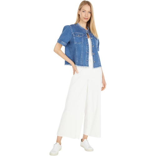  NYDJ Drawstring French Terry Wide Leg Pants