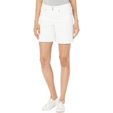 NYDJ 7 Roxanne Shorts in Optic White