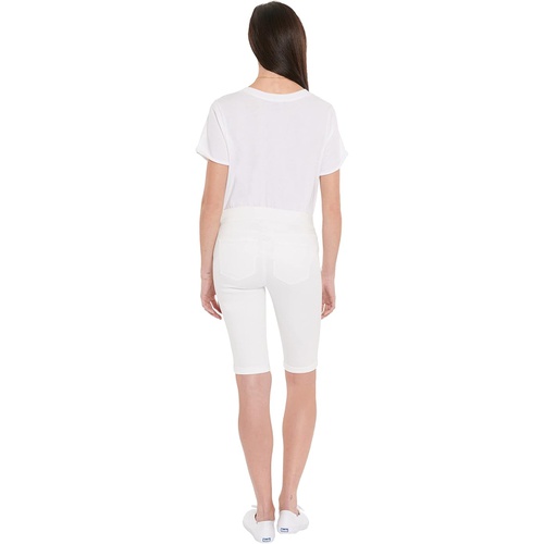  NYDJ Pull-On Shorts 1 in Optic White