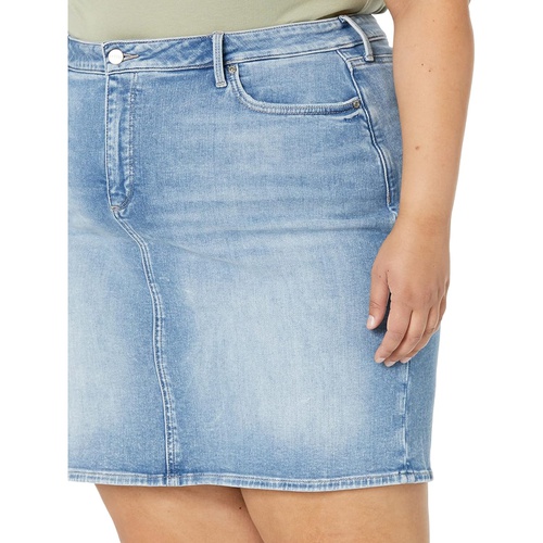  NYDJ Plus Size Plus Size Five-Pocket Skirt in Quinta