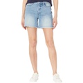 NYDJ High-Rise A-Line Shorts Fray Hem in Everly
