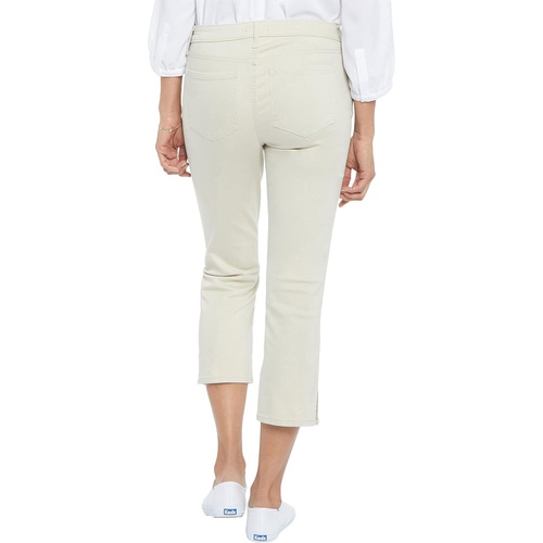  NYDJ Chloe Capris with Double Needle Slits in Feather