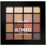 NYX MAKEUP NYX Pro Fessional Makeup Ultimate Shadow Palette, Eyeshadow Palette-Warm Neutrals
