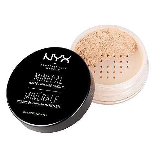  NYX PROFESSIONAL MAKEUP Mineral Finishing Powder, Light/Medium