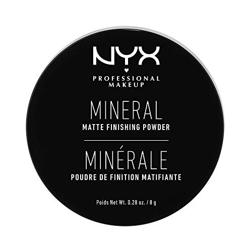  NYX PROFESSIONAL MAKEUP Mineral Finishing Powder, Light/Medium