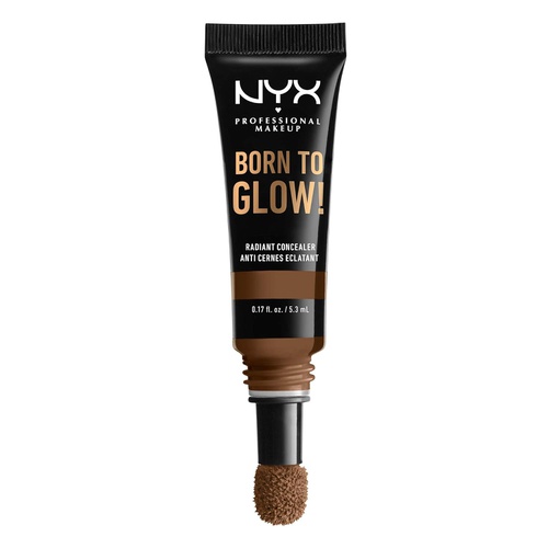  NYX PROFESSIONAL MAKEUP Born To Glow Radiant Concealer - Mocha, With Warm Undertone