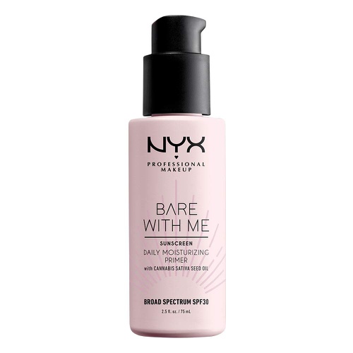  NYX PROFESSIONAL MAKEUP Bare With Me Cannabis Sativa Seed Oil SPF 30 Daily Moisturizing Primer