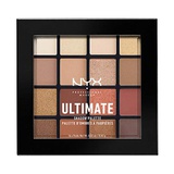 NYX PROFESSIONAL MAKEUP Ultimate Shadow Palette, Eyeshadow Palette, Warm Neutrals