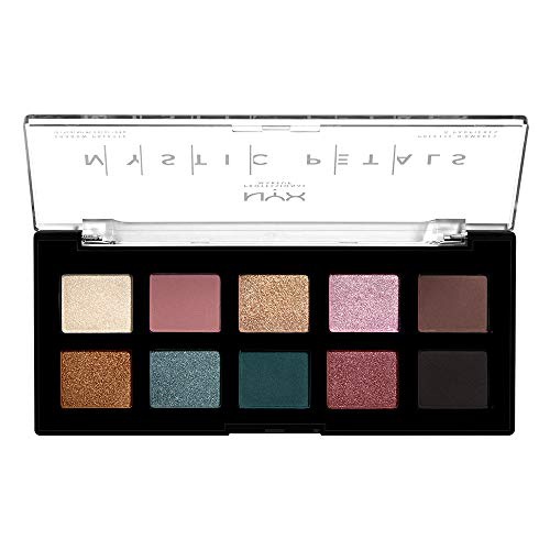  NYX PROFESSIONAL MAKEUP Mystic Petals Shadow Palette, Dark Mystic