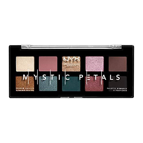  NYX PROFESSIONAL MAKEUP Mystic Petals Shadow Palette, Dark Mystic