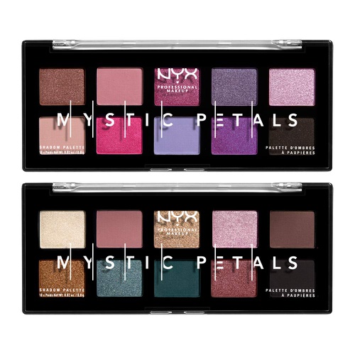  NYX PROFESSIONAL MAKEUP Mystic Petals Shadow Palette, Dark Mystic