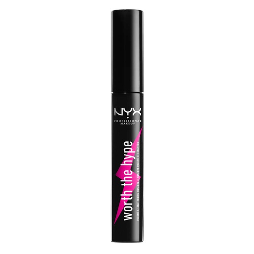  NYX PROFESSIONAL MAKEUP Worth The Hype Volumizing and Lengthening Mascara, Black