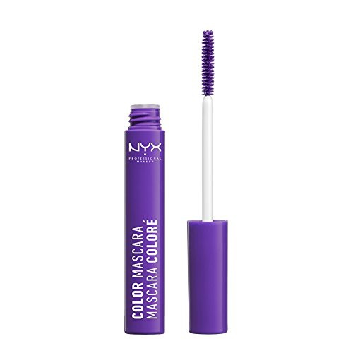  NYX Professional Makeup Color Mascara, Purple, 0.32 Ounce