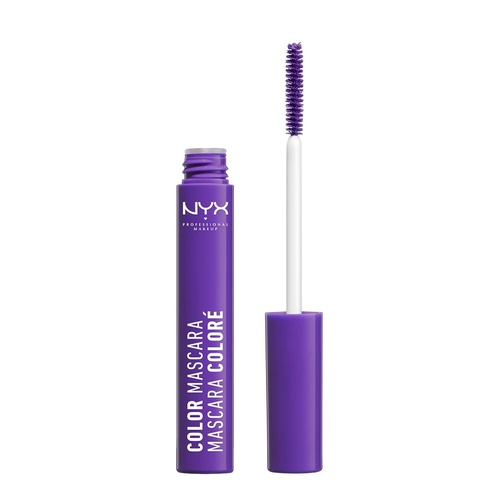  NYX Professional Makeup Color Mascara, Purple, 0.32 Ounce