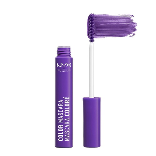  NYX Professional Makeup Color Mascara, Purple, 0.32 Ounce