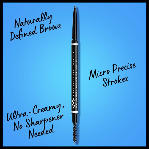  NYX PROFESSIONAL MAKEUP Micro Brow Pencil, Eyebrow Pencil, Espresso