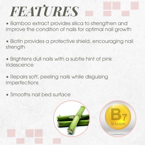  Nail Tek Nail Nutritionist, Bamboo & Biotin 5 in 1 Nail Treatment for Soft and Peeling Nails, 0.5 oz, 2-Pack
