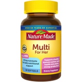 Nature Made Multivitamin For Her, Womens Multivitamin for Nutritional Support, 60 Softgels, 60 Day Supply