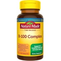 Nature Made Time Release Vitamin B-100 High Potency B Complex, Dietary Supplement for Nervous System Function Support, 60 Time Release Tablets, 60 Day Supply