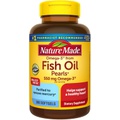 Nature Made Omega 3 Fish Oil Pearls 550 mg per serving, Small Size Fish Oil Supplements as Ethyl Esters, Omega 3 Supplement for Healthy Heart Support, 300 Softgels, 100 Day Supply