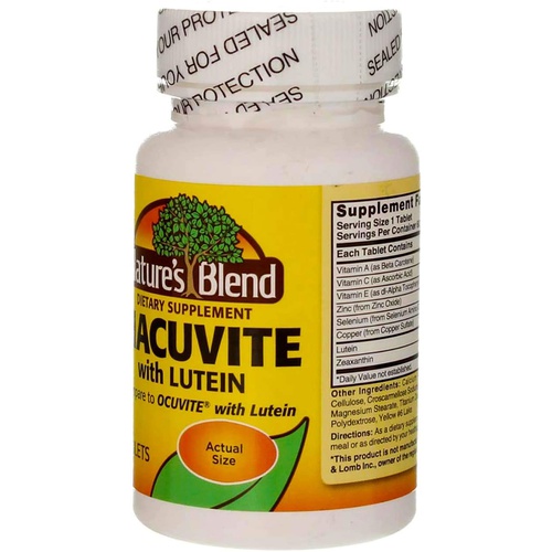  Natures Blend Macuvite with Lutein 60 Tabs