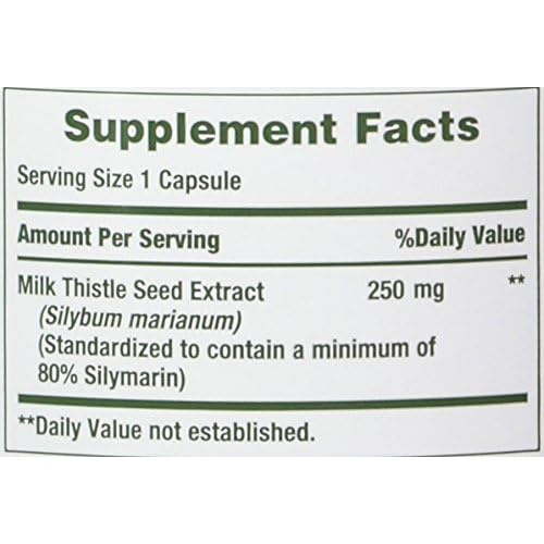  Natures Bounty Milk Thistle, 200 Count, Pack of 2