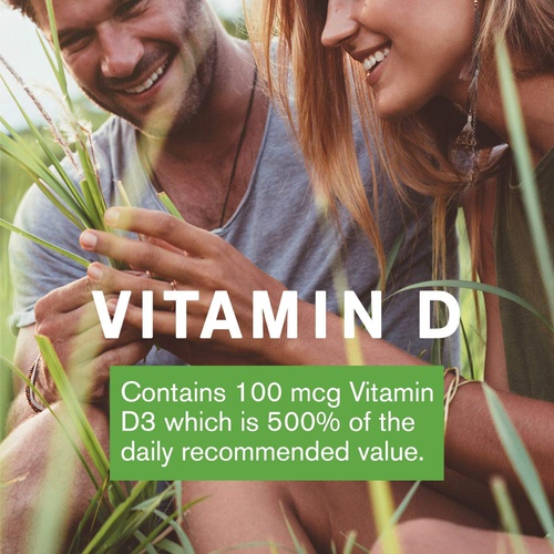  Natures Sunshine Vitamin D3, 180 Tablets Supports Bone Health, Contributes to Overall Health, and May Improve Mood
