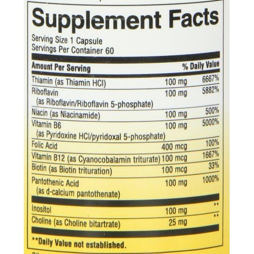  Natures Way Vitamin B-100 Complex