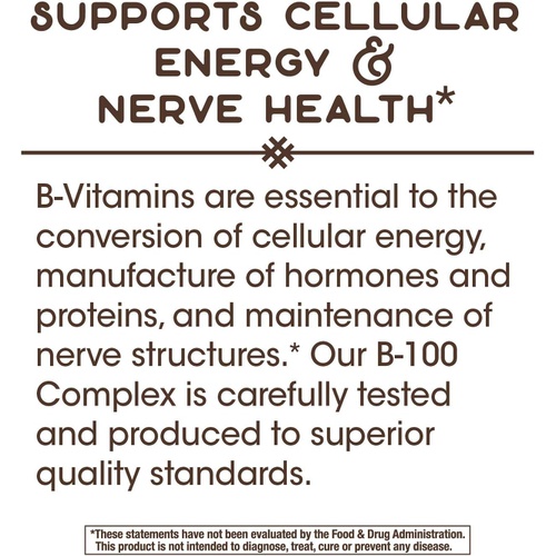  Natures Way Vitamin B-100 Complex