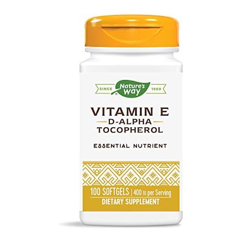  Natures Way Vitamin E 268 mg per serving 100 Softgels