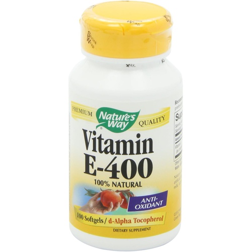  Natures Way Vitamin E 268 mg per serving 100 Softgels