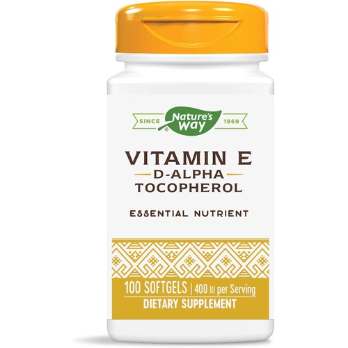  Natures Way Vitamin E 268 mg per serving 100 Softgels