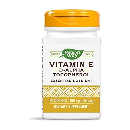  Natures Way Vitamin E 268 mg per serving 60 Softgels