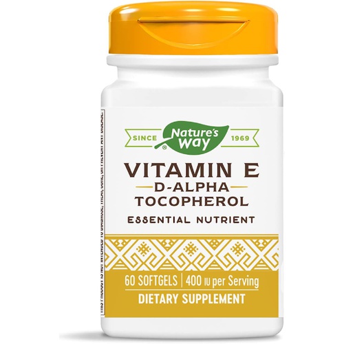  Natures Way Vitamin E 268 mg per serving 60 Softgels