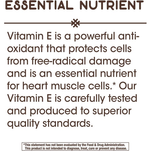  Natures Way Vitamin E 268 mg per serving 60 Softgels