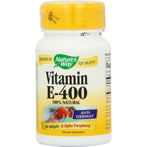  Natures Way Vitamin E 268 mg per serving 60 Softgels