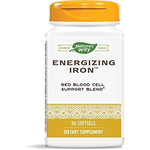  Natures Way Energizing Iron Dual Iron Formula 90 Count