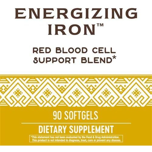  Natures Way Energizing Iron Dual Iron Formula 90 Count