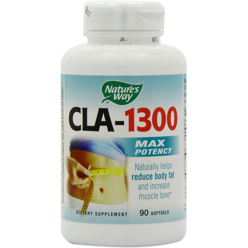  Natures Way CLA-1300 Max Potency Patented CLA Clarinol, 90 Softgels