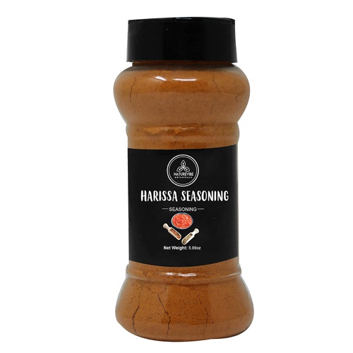  Naturevibe Botanicals Harissa Seasoning, 5.99 ounces | Indian Spice | Adds taste and aroma