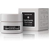 Multi-Peptide Eye Cream - 0.5 oz, Anti-Wrinkle, Reduce Under Eye Bags, Dark Circles, Puffiness and Crow’s Feet Cream for Eye Area with Amino Acids & Vegan Squalane by Naturium