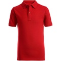 Nautica Young Mens Uniform Short Sleeve Stretch Pique Polo