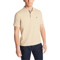 Nautica Mens Classic Short Sleeve Solid Polo Shirt