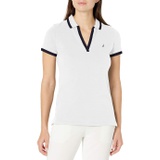 Nautica Womens Stretch Cotton Polo Shirt