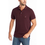 Nautica Mens Slim Fit Short Sleeve Solid Soft Cotton Polo Shirt