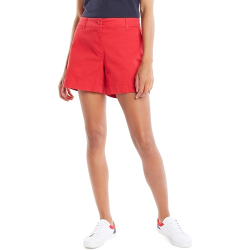 노티카 Nautica Womens Comfort Tailored Stretch Cotton Solid and Novelty Short