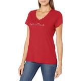 Nautica Womens Easy Comfort Supersoft 100% Cotton Classic Logo T-Shirt