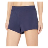 Nautica Womens Solid Mid Rise Core Short