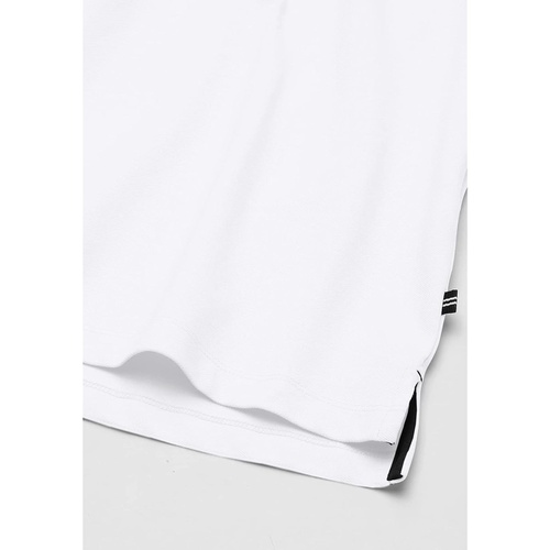 노티카 Nautica Mens Short Sleeve Solid Stretch Cotton Pique Polo Shirt