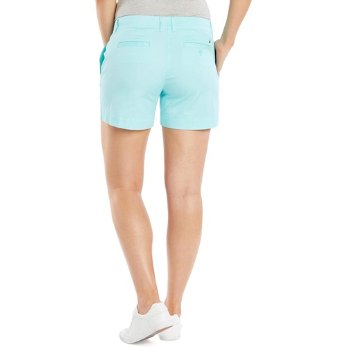 노티카 Nautica Womens Comfort Tailored Stretch Cotton Solid and Novelty Short